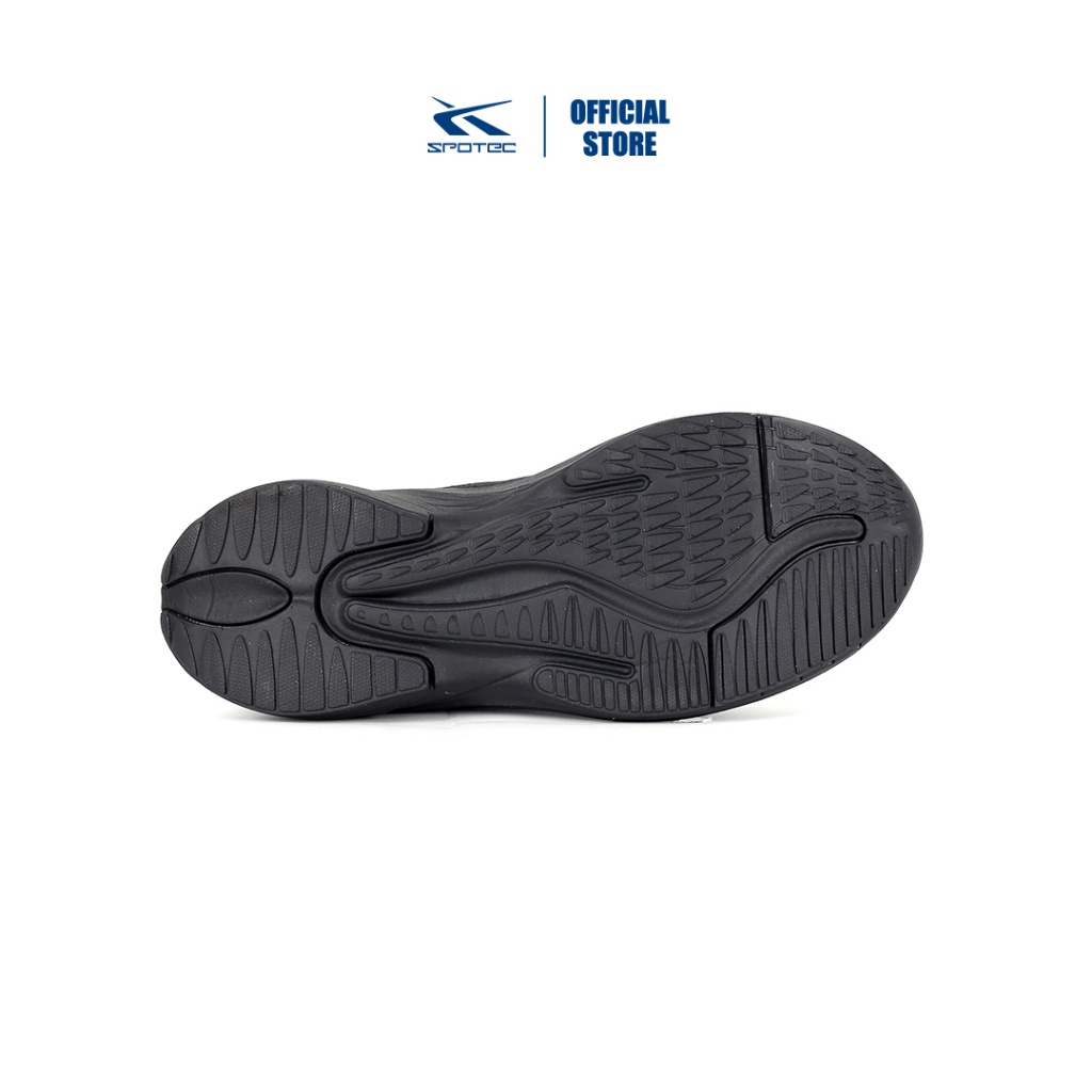 TERBARU Spotec Running Beta Sepatu Lari Pria Wanita - Hitam Hitam