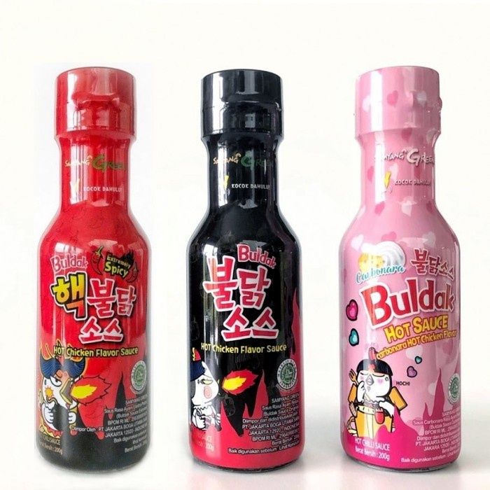 

Wdo - Samyang Hot Buldak Sauce 200Gr - Saus Samyang Pedas Korea Halal