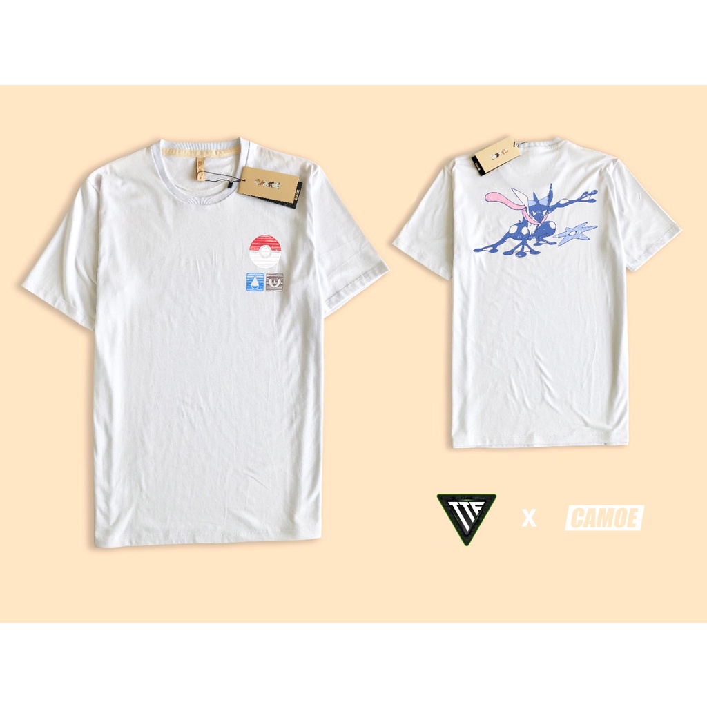 Kaos Tshirt Anime Pokemon Greninja Pokeball element UT