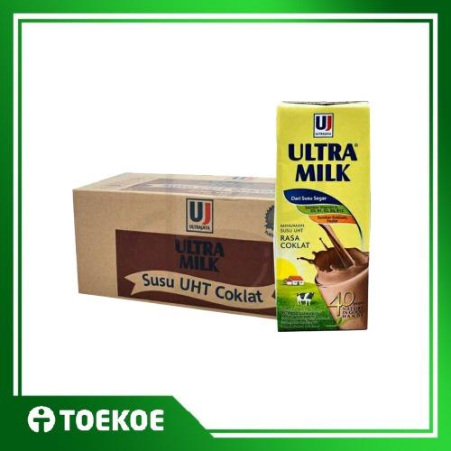 

TOEKOE SUSU ULTRA MILK COKLAT 125ML 1 KARTON ISI 40 BEST SELLER