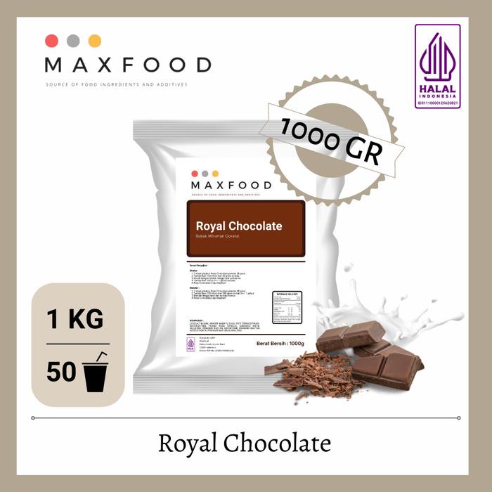 

terbaru !!! royal chocolate / bubuk minuman rasa cokelat susu 1 kg ready