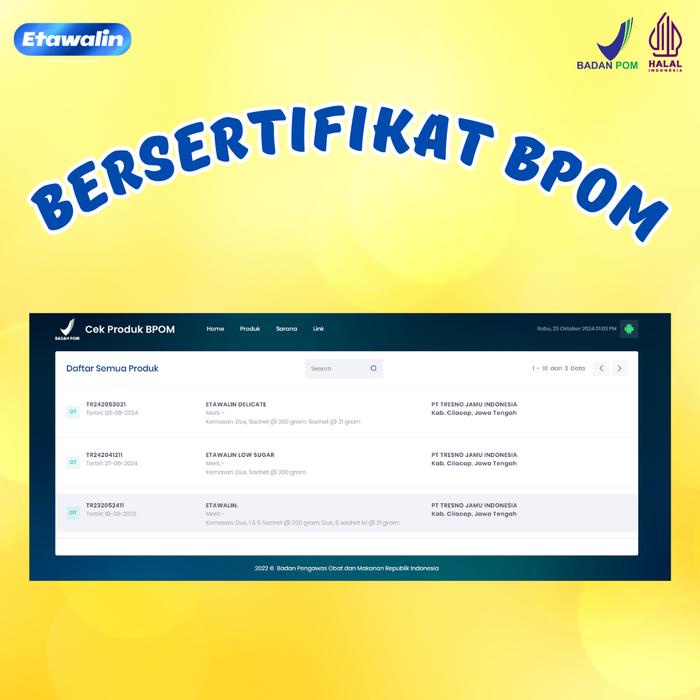 

terbaru !!! susu kambing etawa bubuk susu etawalin original asli officiall paket 2 box - milk, dairy