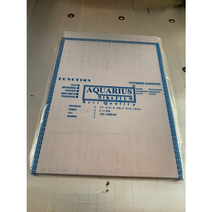 

JTTOP" MIKA COVER JILID AQUARIUS 0.12 A4