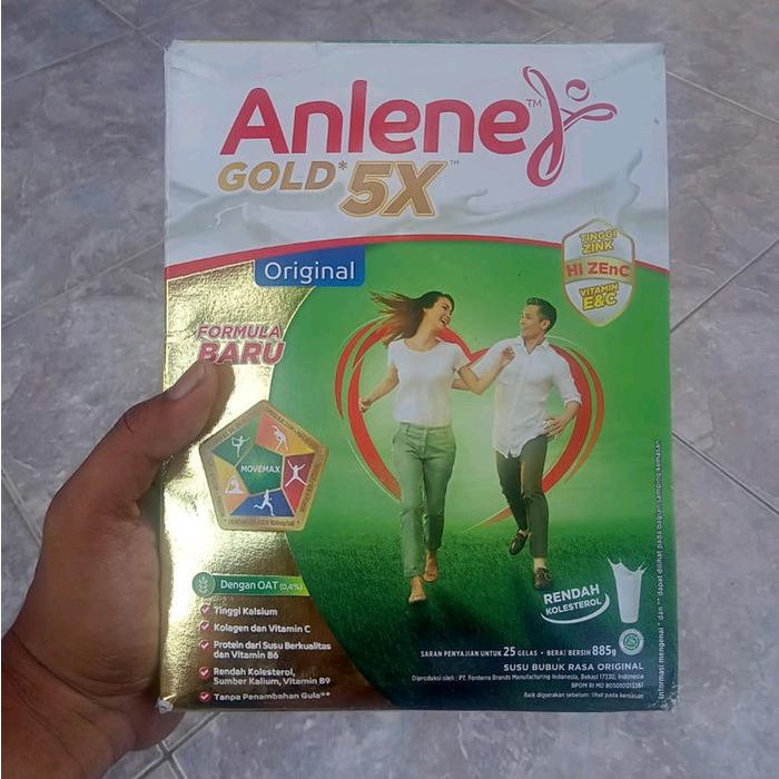 

terbaru !!! anlene gold formula kemasan 850g, expaired panjang susu ready