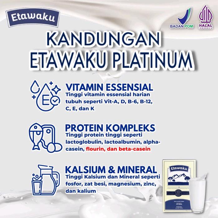 

terbaru !!! ready medan etawaku platinum susu kambing etawa segar provit krimer nabati milk ready