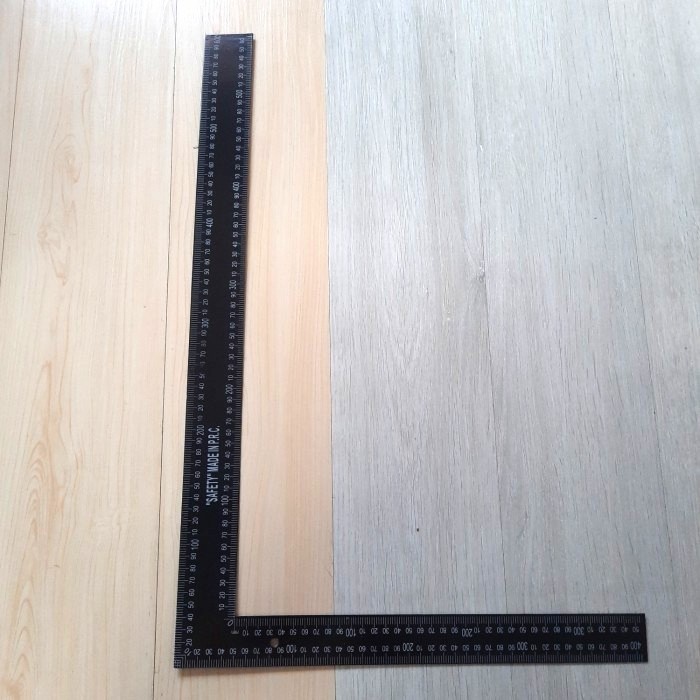 

JTTOP" PENGGARIS SIKU TUKANG 40X60 CM PENGGARIS SIKU L BESAR 16X24 INCH
