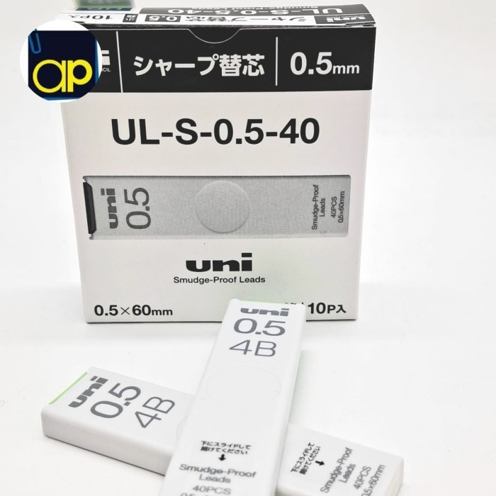 JTTOP" ISI PENSIL MEKANIK UNI NANO DIA 0.5 4B