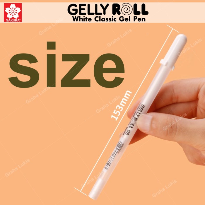 

JTTOP" SAKURA GELLY ROLL WHITE SET