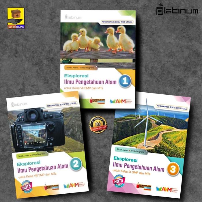 SALE  BUKU IPA SMP / ILMU PENGETAHUAN ALAM SMP KELAS 7 8 9 PLATINUM HOTS / SEKOLAH PENGGERAK