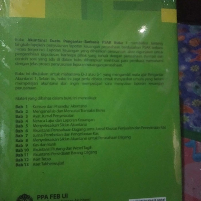 

SALE !!! AKUNTANSI SUATU PENGANTAR BERBASIS PSAK BUKU 1 READYY