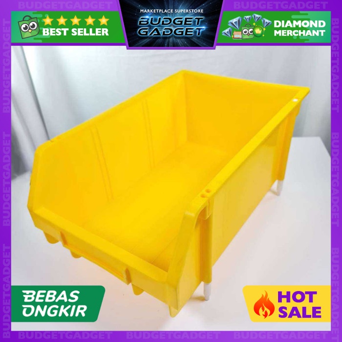 TERLARIS Box Rak Rabbit Organizer Kotak Penyimpanan Barang Gudang Serbaguna 1 PCS Bisa Disusun