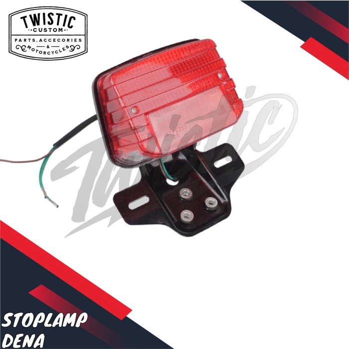 Stoplamp Lampu Rem Belakang Dena Motor Custom Universal