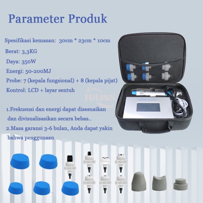 Shockwave Pain Reli Therapy ESWT Fisioterapi gelombang kejut