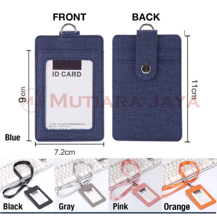 

PLATO Tempat Kartu ID Name Tag ID Card Holder