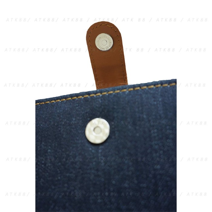 

Onix Navy Blue Binder Denim Jeans Kancing Exclusive 20 Ring A5 Campus
