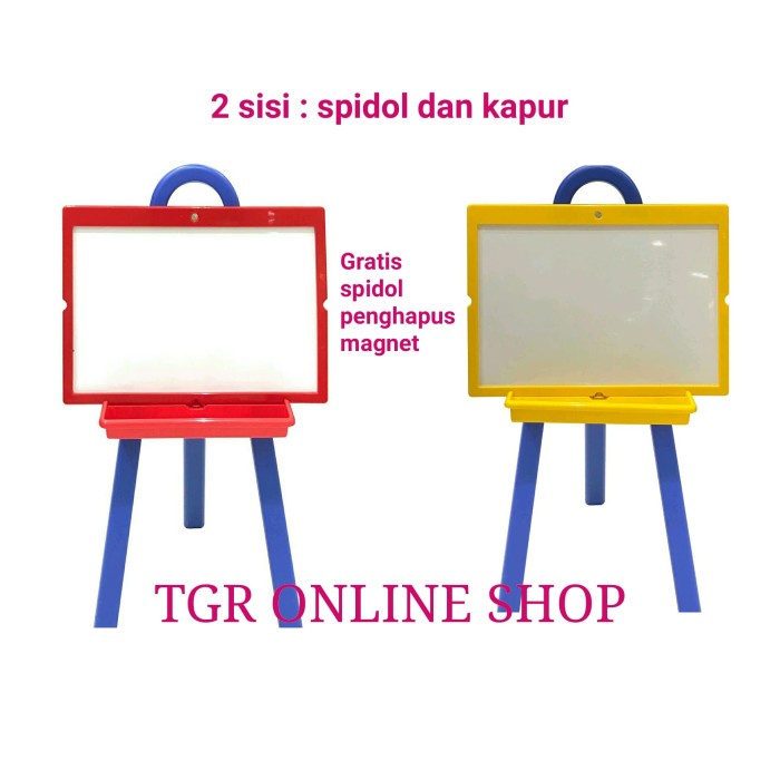 

Papan Tulis Anak Berdiri Magnet FREE Spidol dan Penghapus TERLARIS/TERMURAH/TERPOPULER