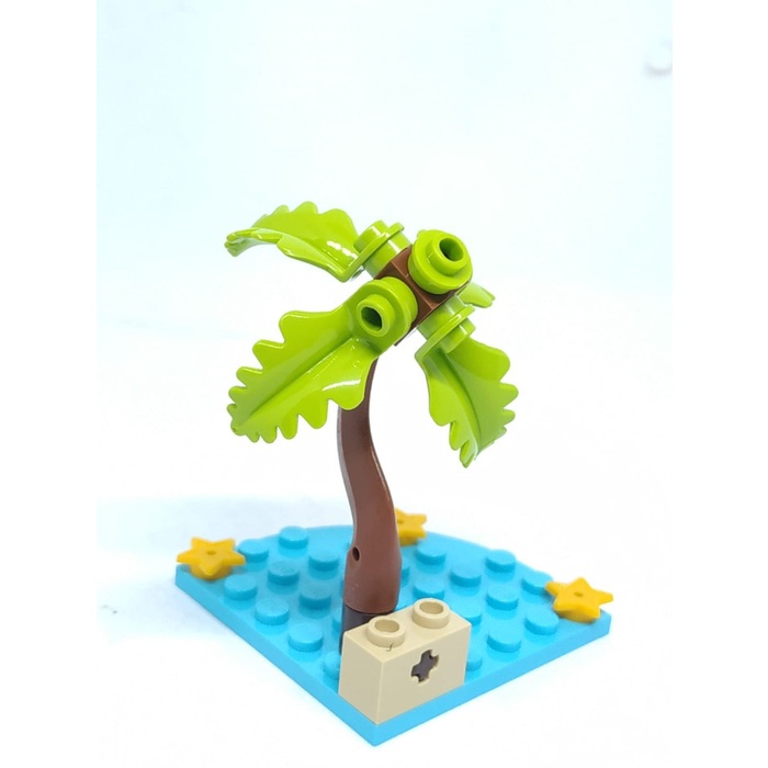 Lego Moc Coconut Tree Islamd Pulau Pohon Kelapa