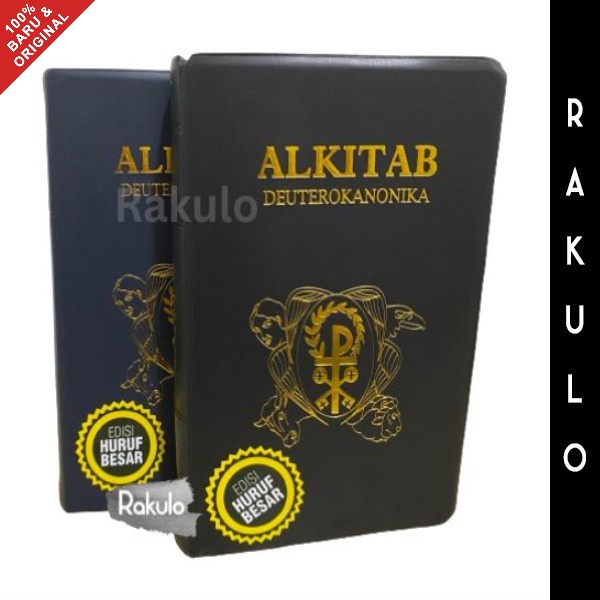 

Ready Alkitab Katolik Tb 062 Ti Bl Dc Xl (Deuterokanonika) Huruf Besar Big Letter