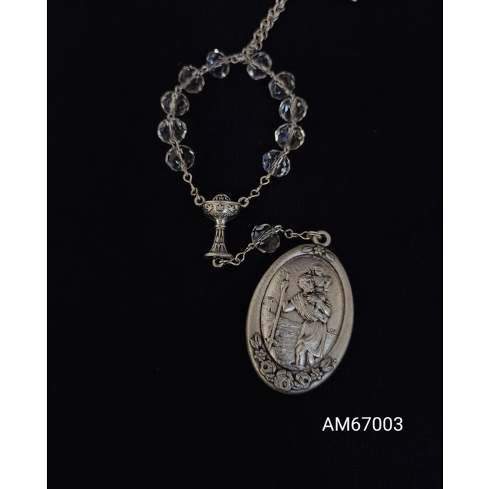 

Ready Aksesoris Mobil Rosario 1 Dekade Cristoforus Rohani Katolik