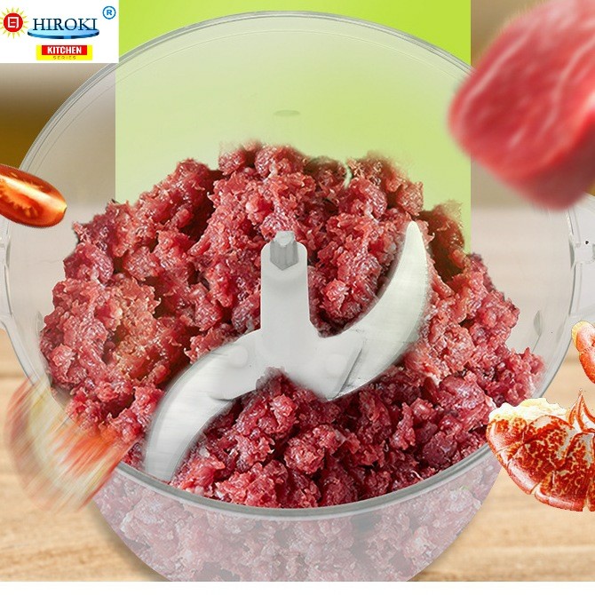 Hiroki Blender Pengiling Daging Elektrik Meat Grinder 2 Liter Jumbo