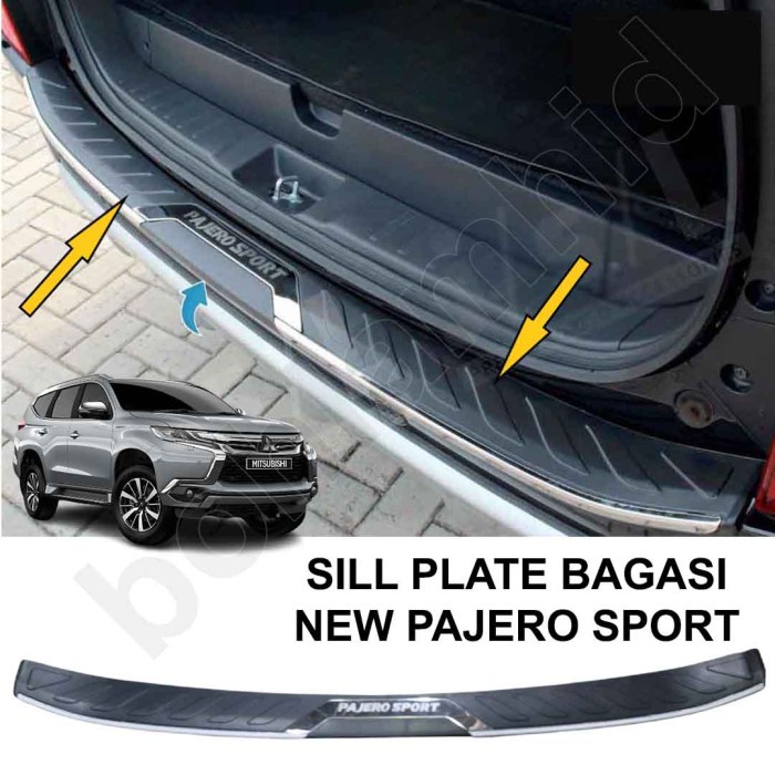 Sill Plate Bagasi NEW PAJERO SPORT Otoproject Rear Door Sill Plate