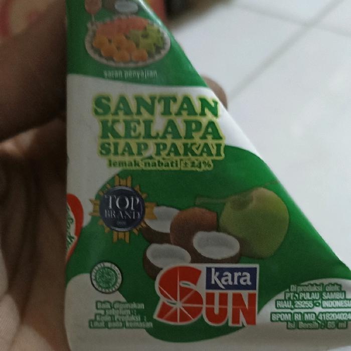 

5 Pcs SUN Kara Santan Kelapa Siap Pakai 65ml Dairy Milk Minuman