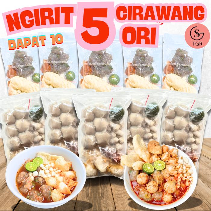 

NGIRIT ABIS!! Dapat 5 Baso Aci Ori 5 Cirawang Pedas Irit Banget Dapet 10 FOOD Makanan Bawang Mie