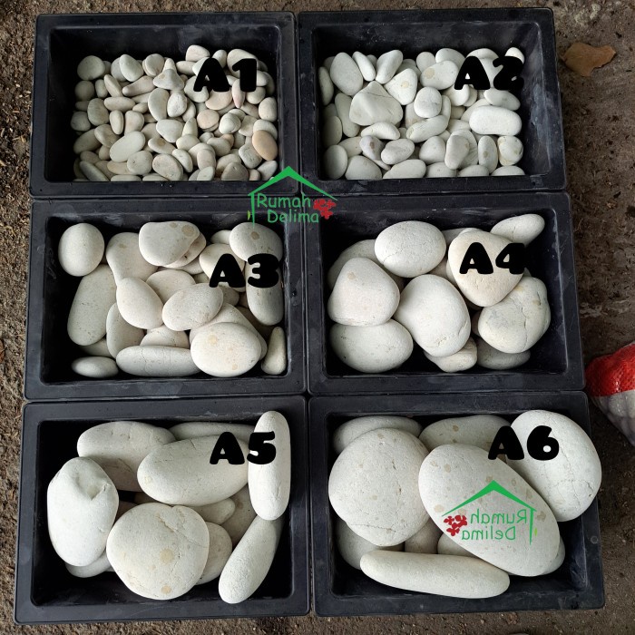 TERBARU! batu koral pancawarna/batu koral putih/ batu hias