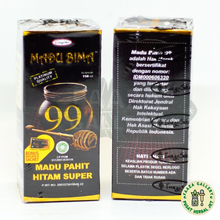 

BIMA 99 Madu Hitam Pahit Super Asli Madu Bima 99 Original Honey Syrup Sirup