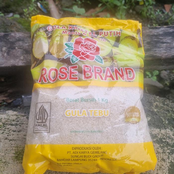 

stok gula pasir Rose brand kemasan 1kg