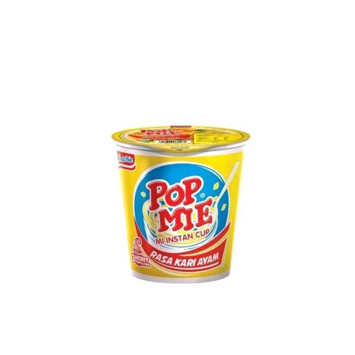 

12 Cup Pop Mie 75gram - Pilihan Rasa Ayam, Soto, Baso, dan Kari - Makanan