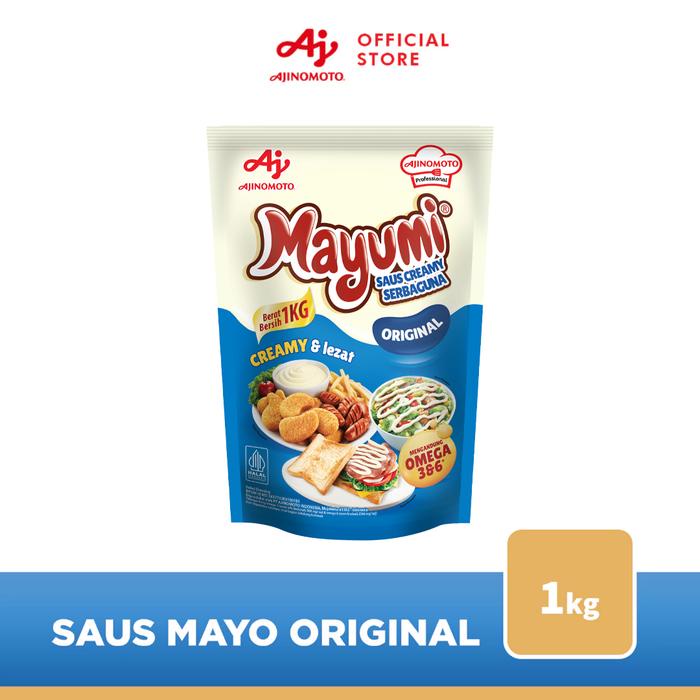 

Sale! Mayumi Mayonaise Saus Mayo Original 1 Kg