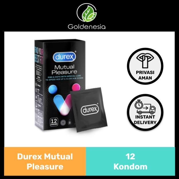 Kondom Durex Mutual Climax Original 12 Pcs Ready