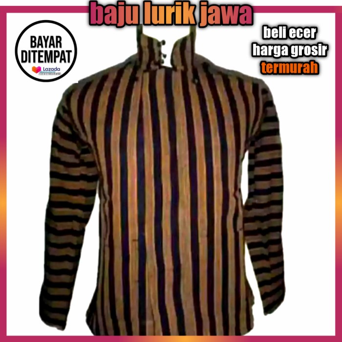 TERMURAH baju sorjan jawa baju adat jawa baju sunan Kalijaga