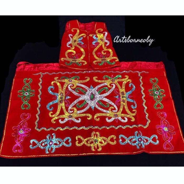 NEW BAJU ADAT DAYAK WANITA DEWASA
