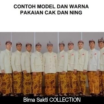 TERMURAH NEW baju adat cowok cak dan Ning Surabaya dewasa ukuran M L XL