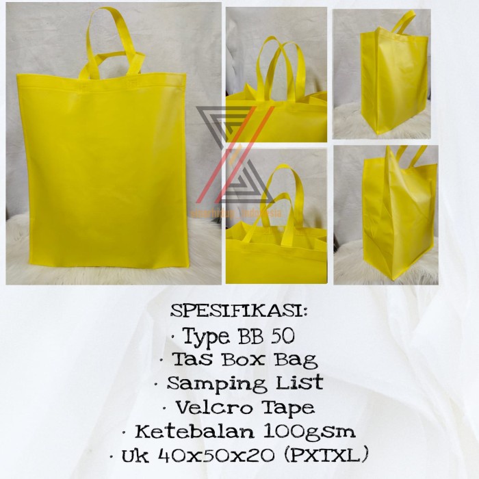 HOT SALE Tas Kain / Goodie Bag Box Bag Spunbond Uk 40 x 50 x 20 Per Lusin