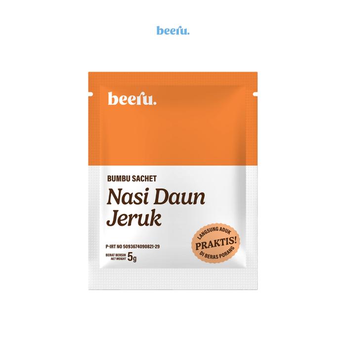 

Sale! Beeru Bumbu Sachet Beras Porang Rasa Nasi Daun Jeruk - Non Msg