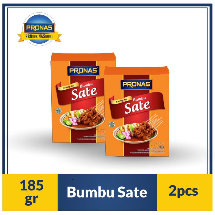 

Sale! Pronas Sate 185 G Bundling 2 Pcs