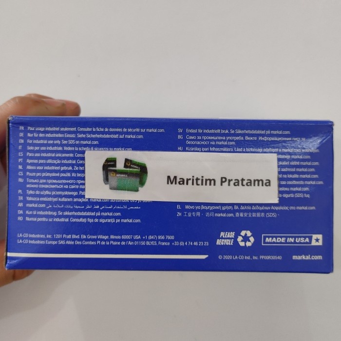 

Promo Terbatas Paint Stick Markal B-Yellow / Marker Penanda Logam