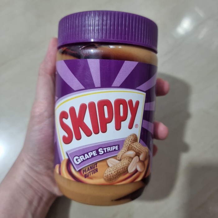 

(Skippy) Grape Stripe Peanut Butter Selai Jam Kacang Anggur 530 gr