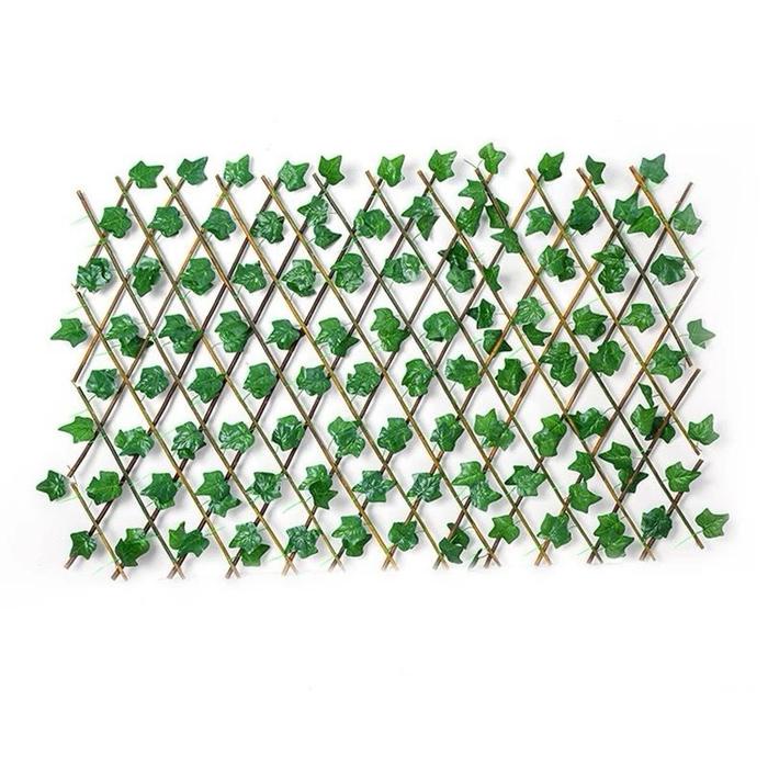 TOP DAUN PAGAR KAYU TINGGI 120CM / DAUN DINDING /DAUN PAGAR HIAS / ARTIFICIAL / 1SET DAUN DAN PAGAR
