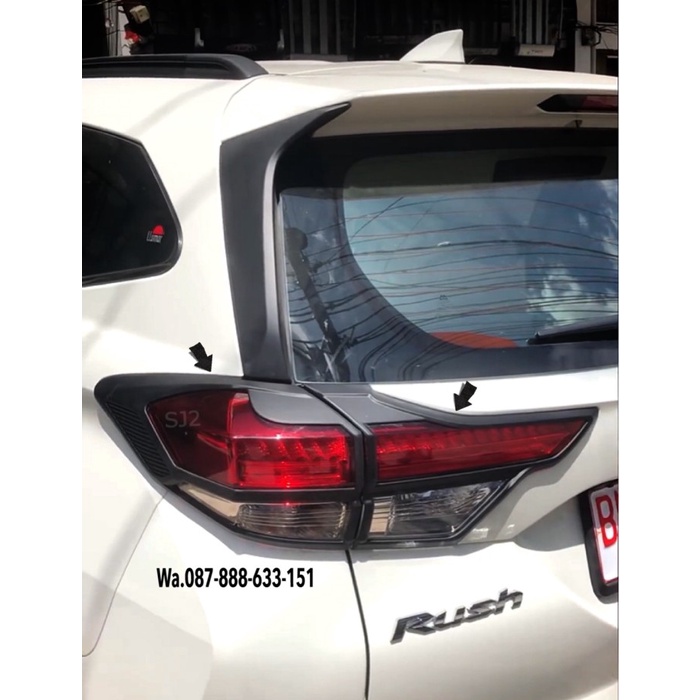 Paling Laris Paket Aksesoris Black Matte Hitam Dop All New Rush Terios 2018 Ke 2022