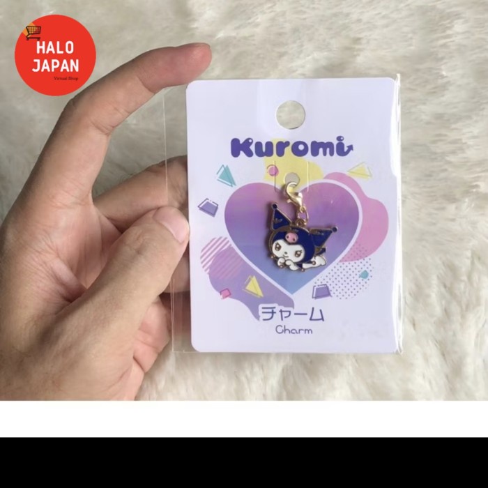 

Terlaris kuromi charm accesories tas pouch dll original japan SALE