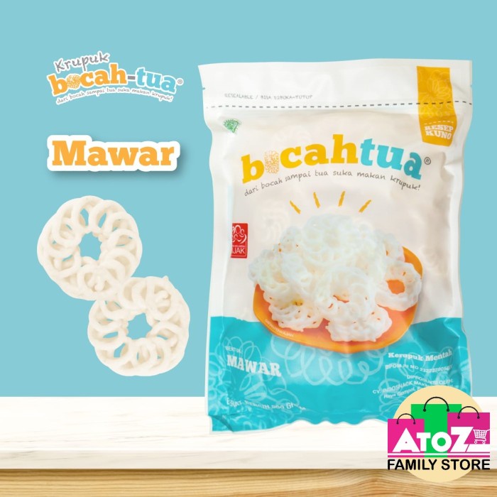 Krupuk Bocah Tua 500 gr - Mawar