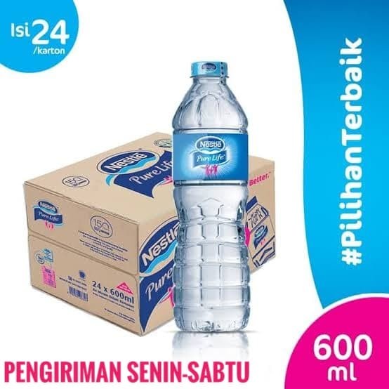 

Nestle pure life 600ml