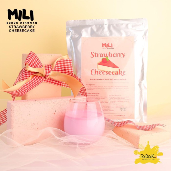 

Mili Bubuk Minuman Strawberry Cheesecake