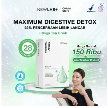 

NewLab Fitlogy Tea Drink Teh Diet Teh Detox Teh Pelangsing Sli