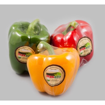 

Paprika merah/kuning/hijau organik - bebas pestisida