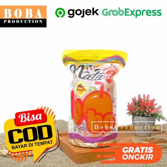 

BOBA!! Popping Boba MANGO 500gr/Boba Pearl Supplier Popping Boba